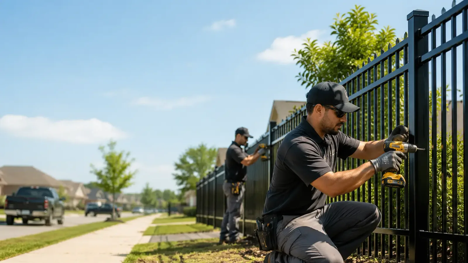 Metal Fence Installation in Rushville, IN